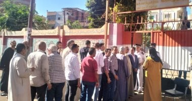 انتظام التصويت بانتخابات مجلس النواب بلجان دائرة كوم حمادة فى البحيرة.. صور