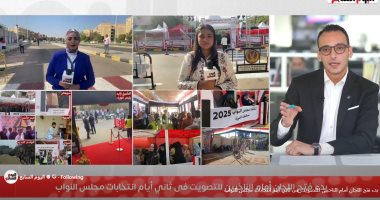 انتظام التصويت فى اليوم الثانى لانتخابات مجلس النواب بالعجوزة و6 أكتوبر