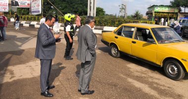 محافظ الدقهلية يتفقد الطريق الدائرى بالمنصورة 