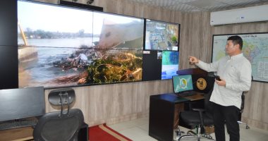 محافظ المنوفية يتابع جهود إزالة التعديات على مجرى نهر النيل بنطاق المحافظة