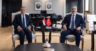 وزيرا خارجية مصر وتركيا 