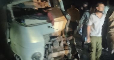 بالأسماء.. إصابة 7 أشخاص فى حادث تصادم ميكروباصين بكفر الشيخ