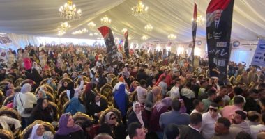 مؤتمر جماهيرى حاشد ببلطيم لدعم مرشحي مستقبل وطن في انتخابات النواب