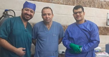 إجراء عملية لتحديد مرحلة ورم خبيث ببطانة الرحم بمستشفى بنى سويف الجامعى