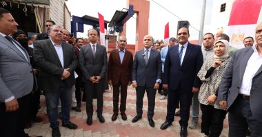 محافظ كفر الشيخ يفتتح محطة الصرف الصحى بالشباسية بطاقة تصميمية تخدم 15 ألف نسمة