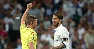 راموس بين الأكثر حصولا على بطاقات حمراء تاريخيا