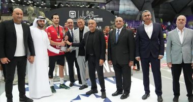 خالد فتحي يشكر رئيس الاتحاد الإماراتي بعد استضافة نهائى سوبر كرة اليد