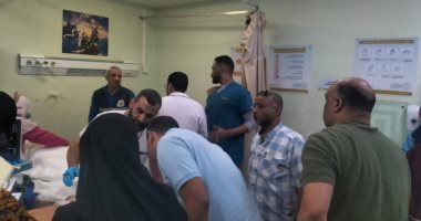 محافظا أسوان والأقصر يطمئنان على مصابى حادث أتوبيس مهرجان الإسماعيلية للطفل