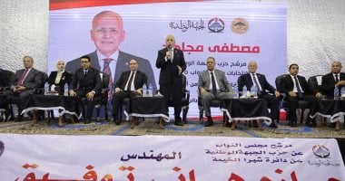 حشد جماهيرى لـ"الجبهة الوطنية" من قلب شبرا الخيمة دعمًا لمرشحه حازم توفيق.. قيادات الحزب: ندعو للنزول بكثافة والمشاركة هى الرسالة الأقوى.. واللواء أحمد سعد: اختيار مرشحينا جاء بعد تنقية دقيقة لضمان تمثيل مشرف