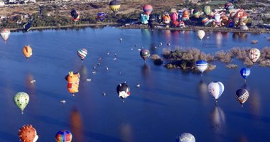 ألوان مبهرة وتصاميم إبداعية.. انطلاق مهرجان المناطيد الدولي في المكسيك