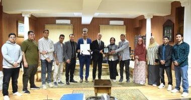 صيدلة بنى سويف تفوز بالمركز الثاني في مسابقة أفضل بوستر علمي