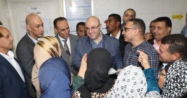 محافظ بني سويف يتفقد انتظام وسير العمل بالوحدة الصحية بقرية الدوالطة