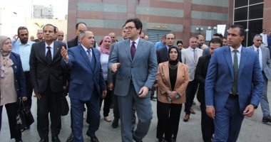 وزير الثقافة ومحافظ بورسعيد يتفقدان أعمال تطوير قصر ثقافة المدينة