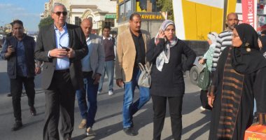 محافظ الغربية يتابع حركة المواصلات بطنطا 