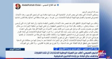 عماد الدين حسين: توجيهات الرئيس السيسى بشأن الانتخابات تطور سياسي هام