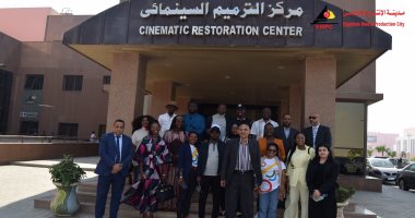 وفد الإذاعيين الأفريقيين الناطقين بالفرنسية يزور مدينة الإنتاج