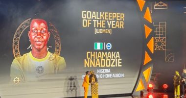حفل جوائز الكاف.. النيجيرية تشياماكا نادوزي أفضل حارسة فى أفريقيا 2025