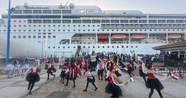 ميناء بورسعيد يستقبل السفينة السياحية MSC Armonia وعلى متنها 2700 سائح.. فيديو وصور
