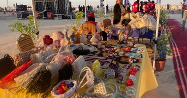 إقامة معرض تراثي وفني على هامش احتفالية "100 عام من الحرب إلى السلام" عند النصب التذكاري بجبل مريم بالإسماعيلية