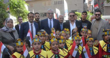 محافظ الغربية يفتتح غرفة التكامل الحسى بالمدرسة الفكرية بسمنود