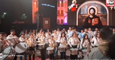  شاهد كورال الكنيسة فى احتفالية مجمع نيقية بحضور البابا تواضروس.. فيديو