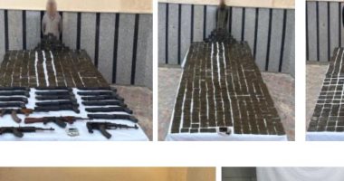 سقوط أخطر بؤرة إجرامية بمطروح والإسكندرية وضبط مخدرات وأسلحة بـ75 مليون جنيه