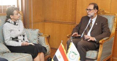  رئيس الهيئة القومية لسلامة الغذاء يستقبل سفيرة جمهورية رومانيا بالقاهرة