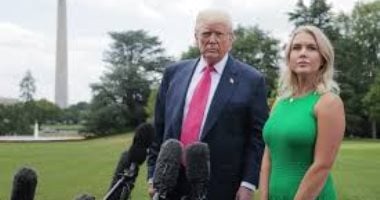 ترامب ومتحدثة البيت الابيض