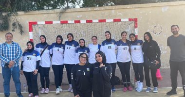 منتخب جامعة طنطا لكرة اليد للطالبات يحصد المركز الثانى فى دورى الجامعات المصرية