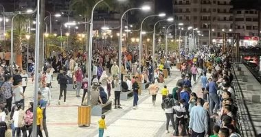 حديقة بنت الشاطئ بدمياط نزهة عائلية بـ 2 جنيه فقط