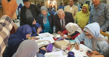 1100 من طلاب الأقصر يشاركون في مسابقة الرسم "لمحات من الهند" لعام 2025.. صور