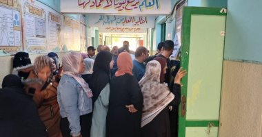 إقبال كثيف على لجان انتخابات النواب بمدينة أولاد صقر فى الشرقية.. صور