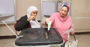 المرأة تتصدر المشهد فى انتخابات مجلس النواب بالتجمع الخامس.. صور