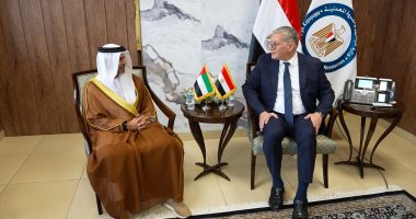 وزير البترول يبحث مع سفير الإمارات تعزيز التعاون والشراكة فى قطاع البترول والغاز