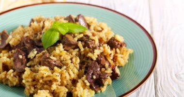 طريقة عمل طاجن الأرز بالكبدة.. طبق شهى فى وقت قصير
