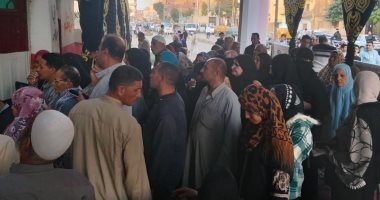 طوابير كثيفة للناخبين بلجان انتخابات مجلس النواب فى الشرقية