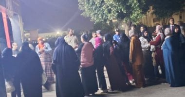 استمرار توافد المواطنين على لجان حلوان والتبين.. صور