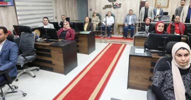 محافظ المنوفية يتابع سير عملية التصويت في انتخابات مجلس النواب