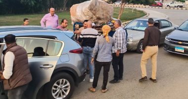 جهاز مدينة الشروق يواصل حملات ضبط النباشين ويضبط 10 تروسيكلات ويصادرها