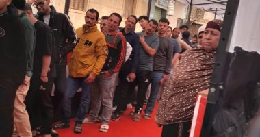 طوابير أمام لجان انتخابات مجلس النواب فى شبين القناطر بالقليوبية