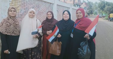 إقبال كثيف للسيدات على اللجان بأول أيام انتخابات مجلس النواب بالشرقية