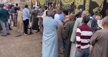 التنسيقية ترصد توافد الناخبين على لجان التصويت بمركز قلين بكفر الشيخ