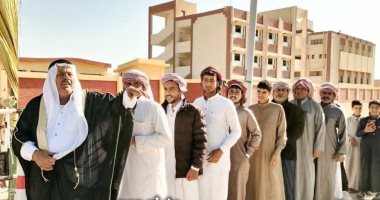 توافد الناخبين للإدلاء بأصواتهم فى ثانى أيام انتخابات مجلس النواب بلجان رأس سدر
