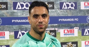 محمد الشيبي رجل مباراة بيراميدز والمقاولون العرب فى الدورى 