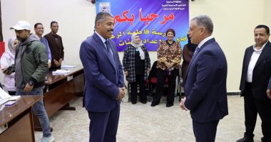 محافظ الإسماعيلية يتفقد لجان مدرستى الشهيد جواد حسنى وفاطمة الزهراء.. فيديو