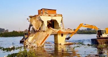 الرى: إزالة 327 تعدٍ على فرع رشيد بـ 3 محافظات