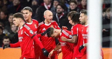 بنفيكا يحقق أول انتصاراته فى دورى أبطال أوروبا ويزيد أوجاع أياكس