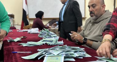 استمرار الفرز بلجنة مدرسة الإسلامية ببورسعيد فى انتخابات مجلس النواب