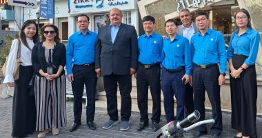 نقابة النقل البرى تستقبل وفد اتحاد عمال فيتنام بأكاديمية المطرية لبحث سبل التعاون