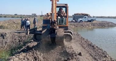 إزالة 10 مزارع سمكية مخالفة على مساحة 50 فدانًا بجنوب بورسعيد